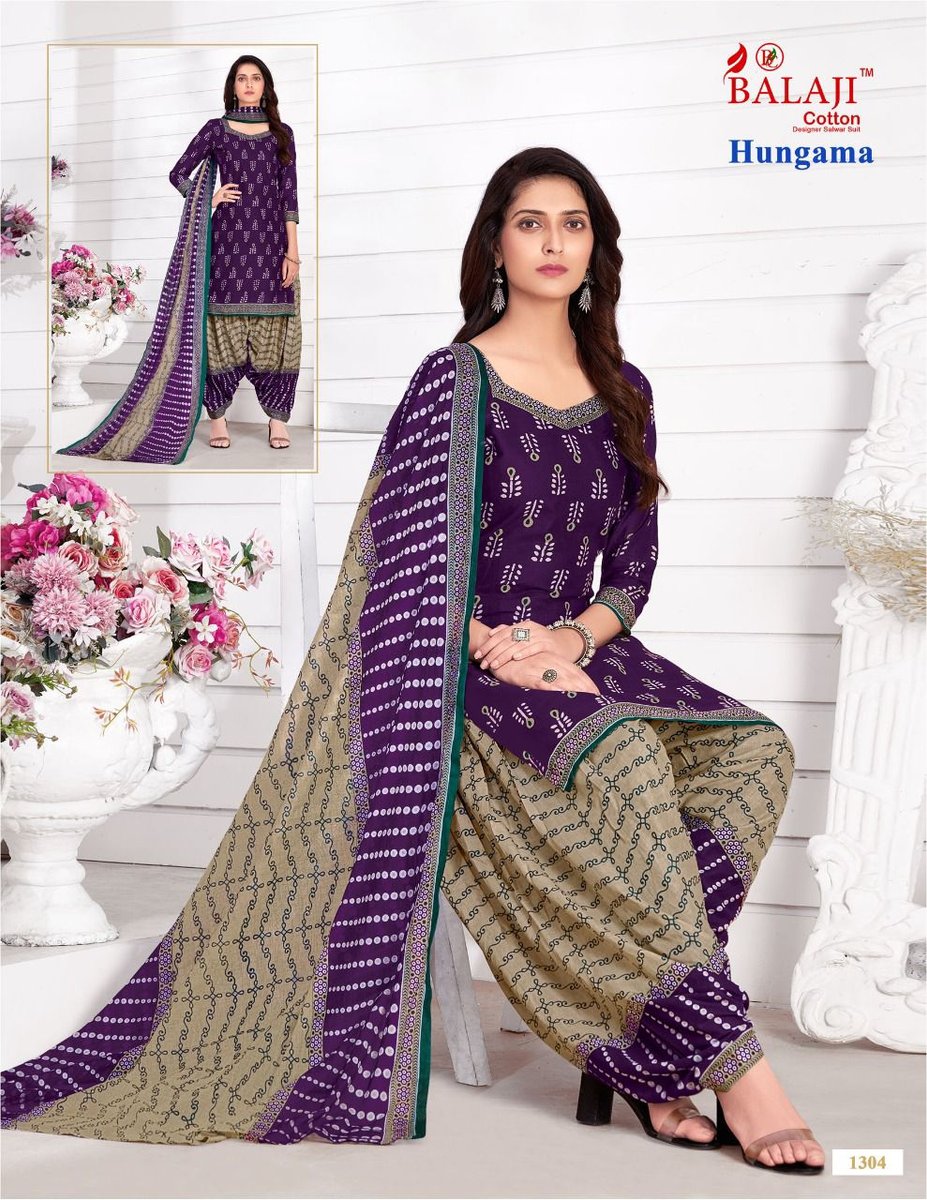 Balaji Cotton Hungama Vol-13 1301-1310 Series 4