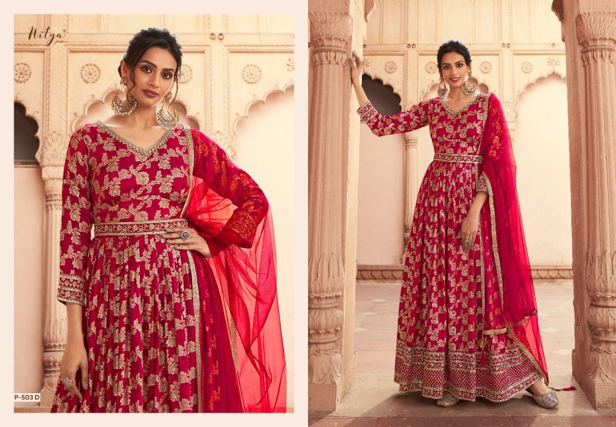 LT Fabric Nitya P-503 Colors 4