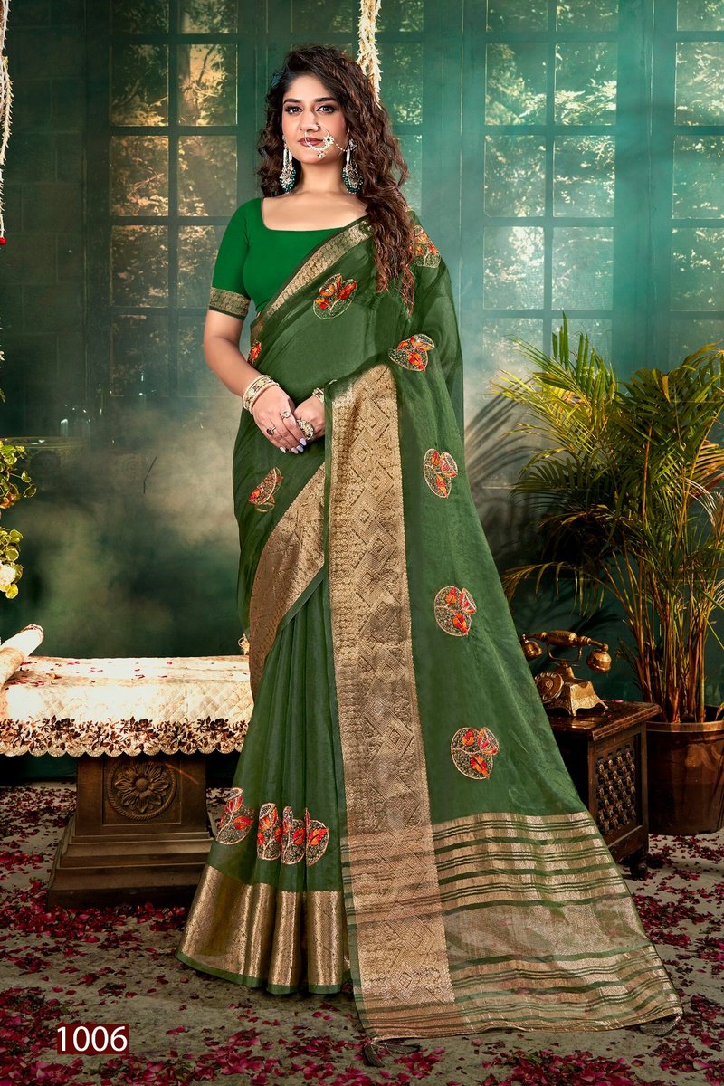 SAROJ SAREE LAILLA VOL-1 1001 TO 1006 6
