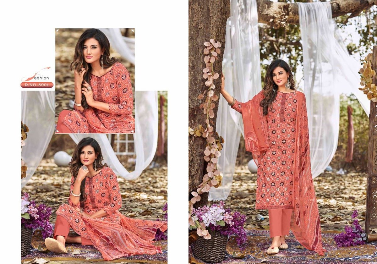 Femayraa Fashion Saira Vol-8 8001-8008 Series 1