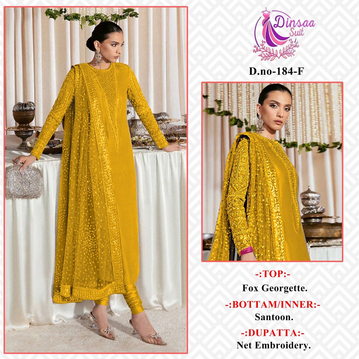 Dinsaa Suit DS-184 Colors 2