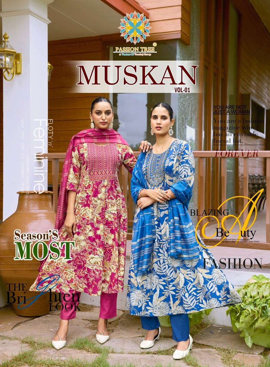PASSION TREE MUSKAN VOL- 1 1001-1008 SERIES 8