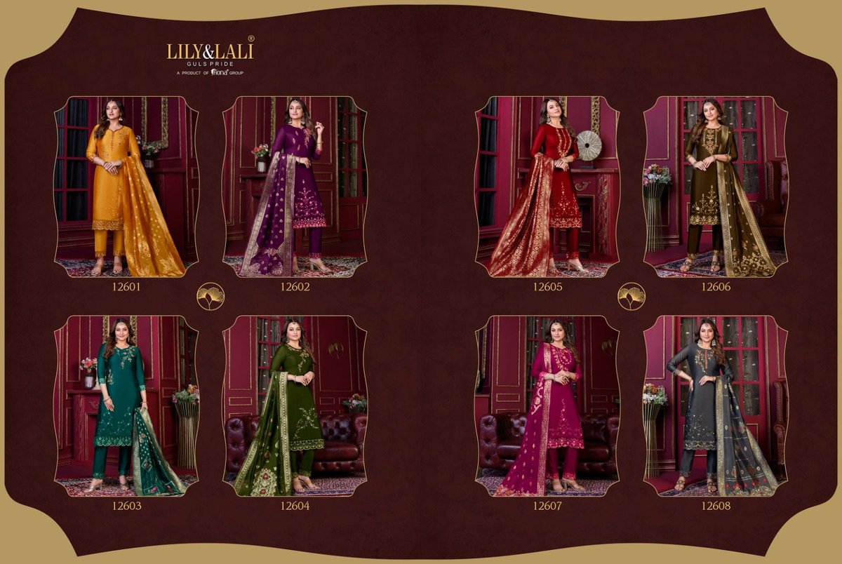 Lily And Lali Majestic Modish 12601-12608 Series 9