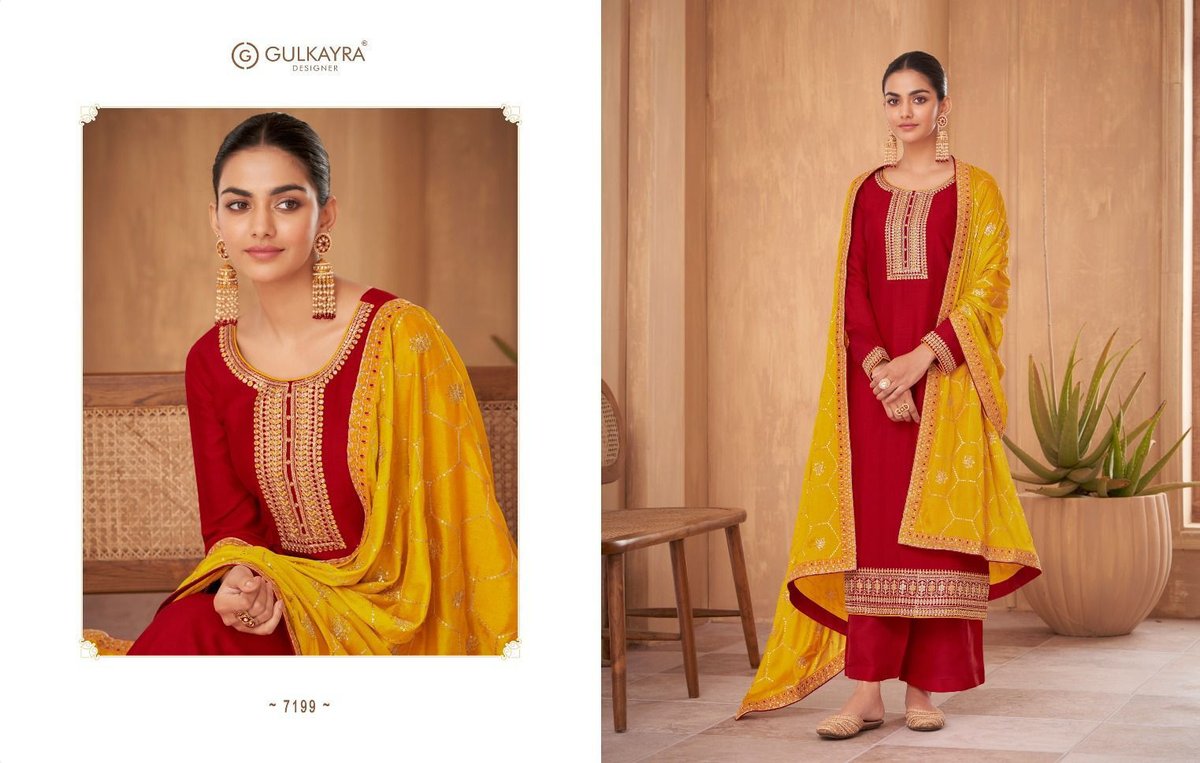 Gulkayra Designer Nayan 7199-7205 Series 1