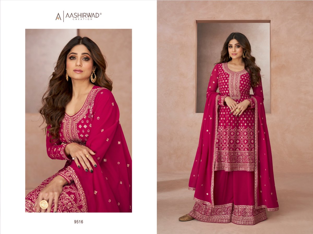 Aashirwad Creation Lajjo 9512-9516 Series 5