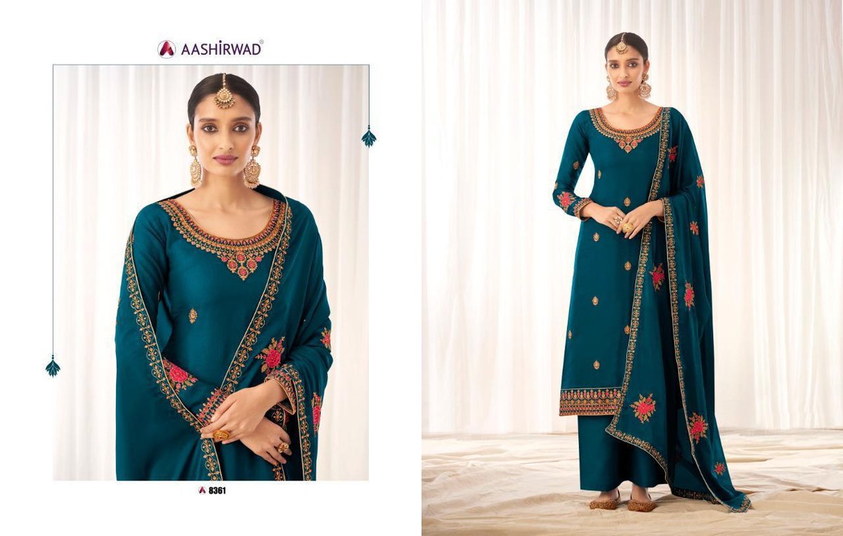 Aashirwad Creation Rashmi 8358-8363 Series 4