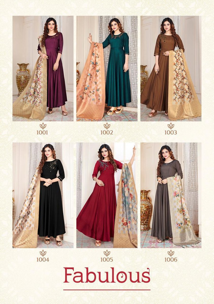 Alishka Fashion Fabulous 1001-1006 Series 7