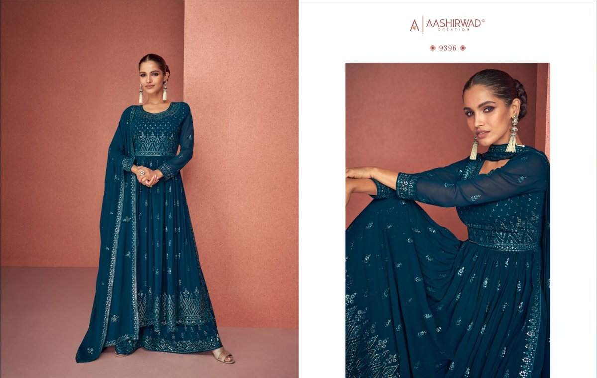 Aashirwad Creation Siyona 9394-9398 Series 3