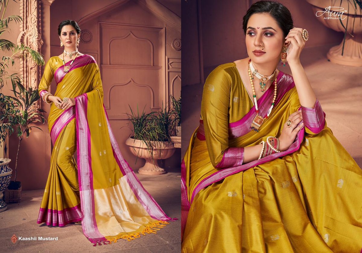 Aura Kaashii Saree Colors 4