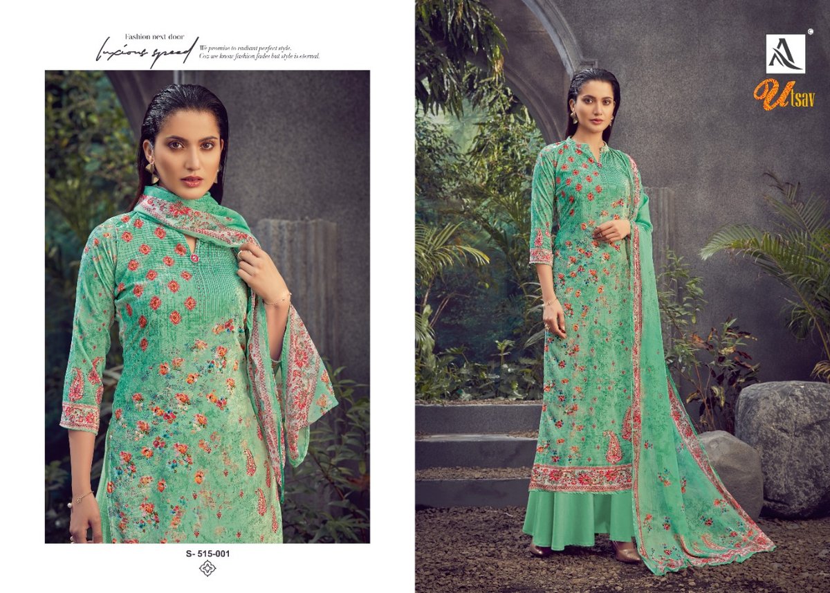 Alok Suits Utsav 515-001-515-008 Series 1