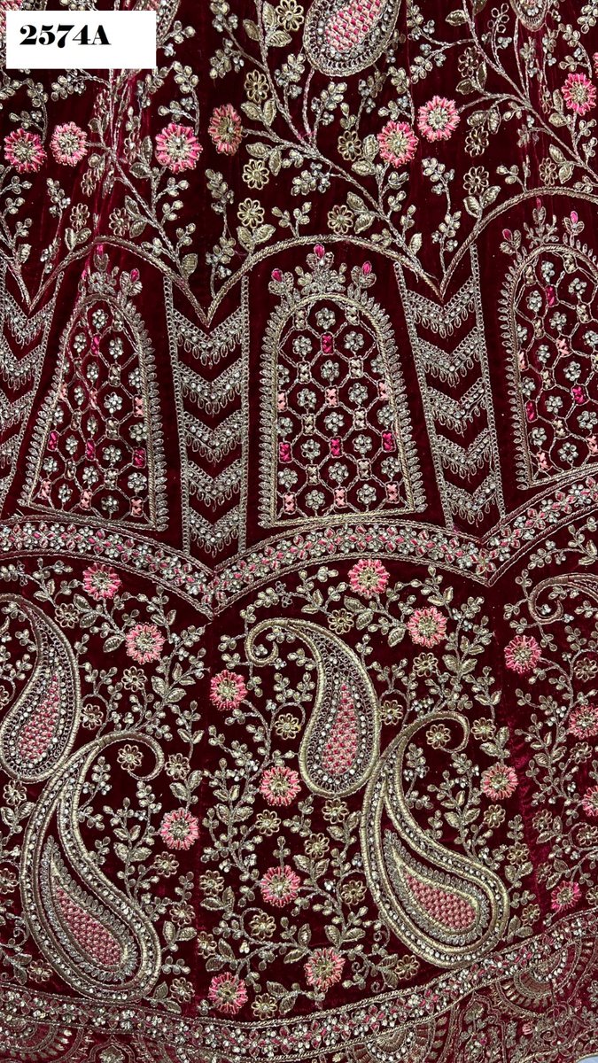 Anjani Art Bridal Lehenga 2574 Colors 3