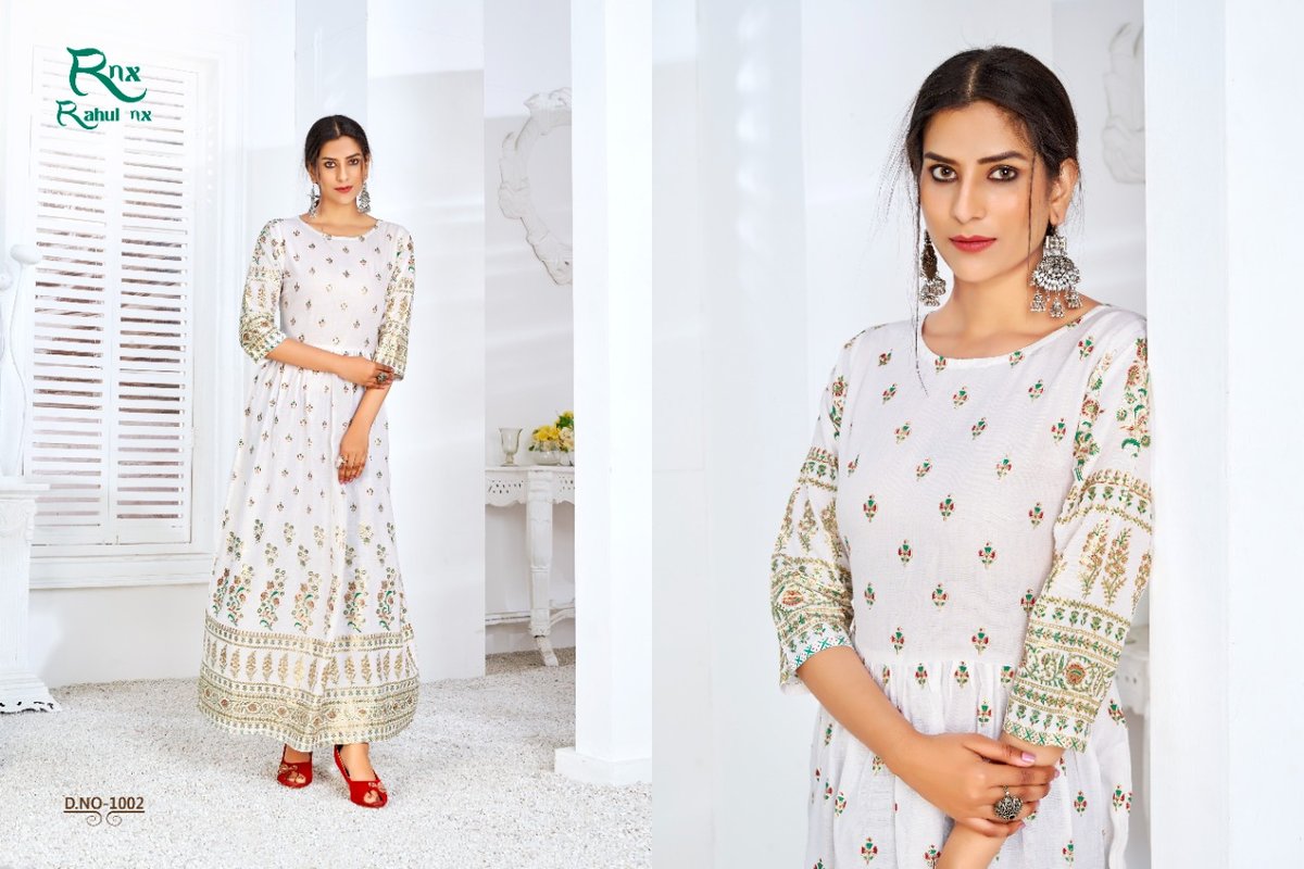 Rahul Nx Minakari Gown Vol-2 1001-1008 Series 2