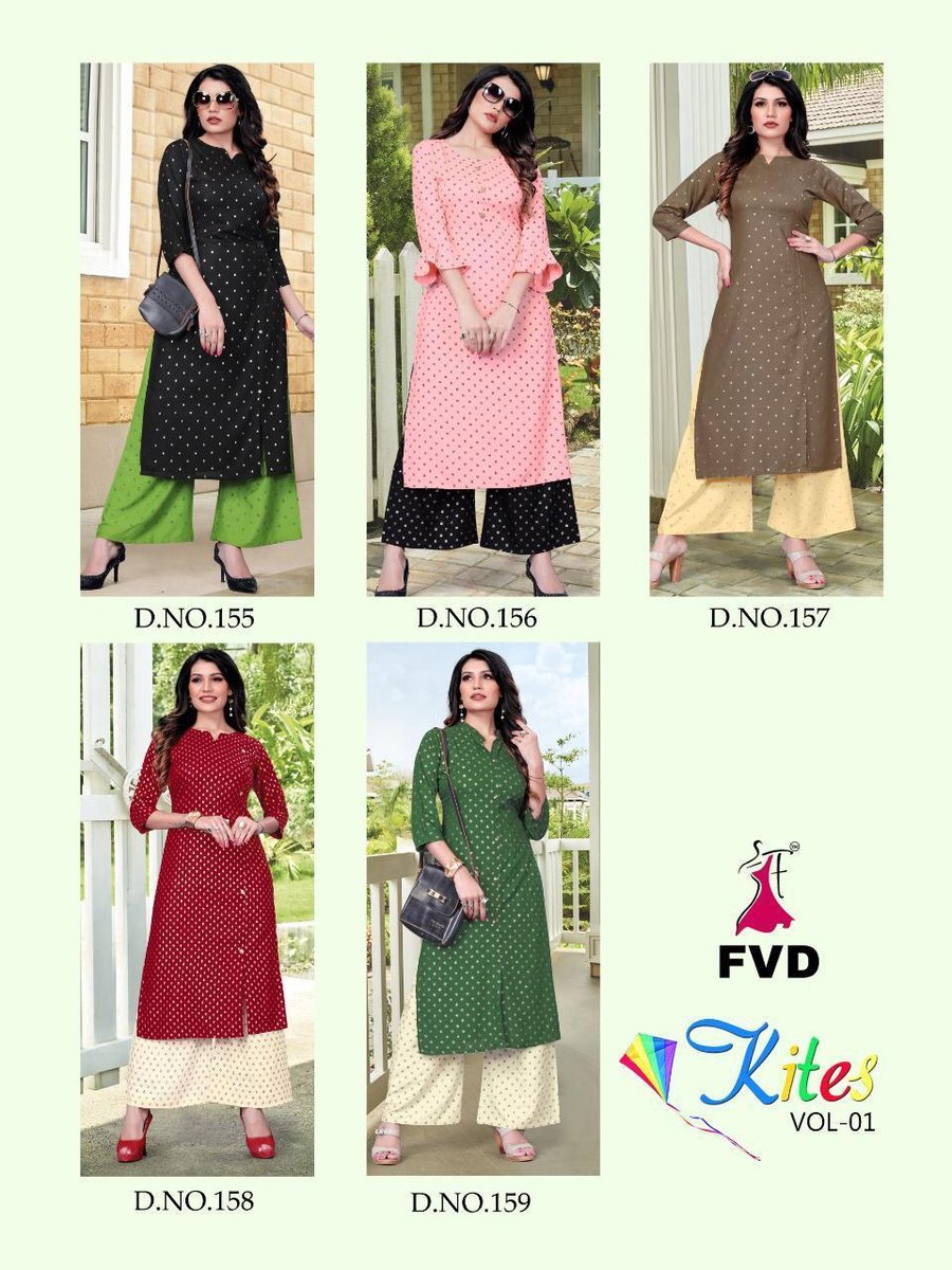 FVD Kites Vol-1 155-159 Series 6