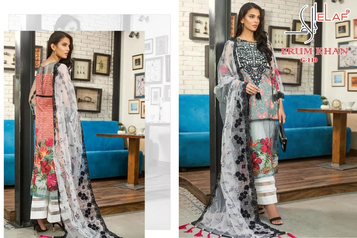 Galaxy Fab Elaf Erum Khan G-110 Salwar Suits 1
