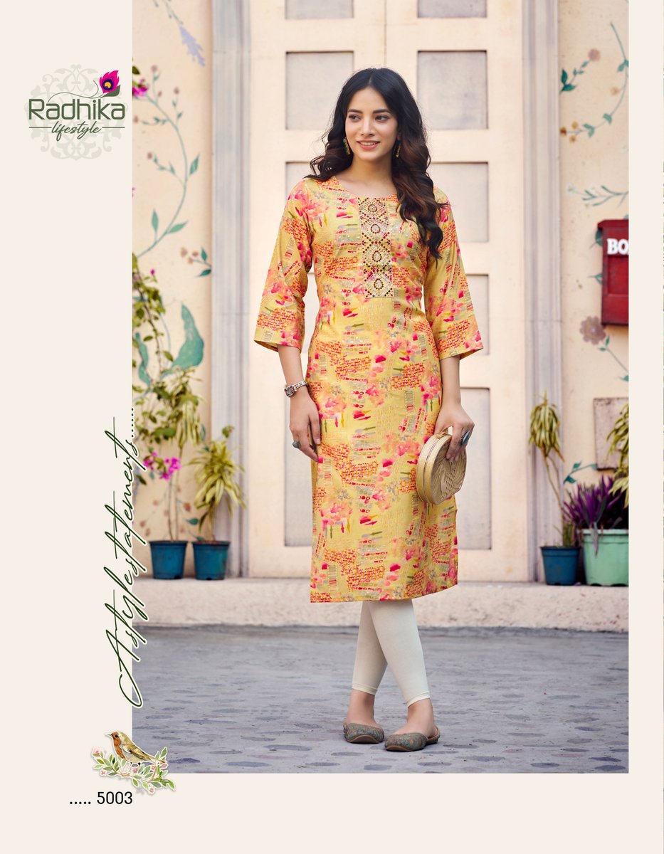RADHIKA LIFESTYLE CHARMING VOL-5 5001 TO 5006 3