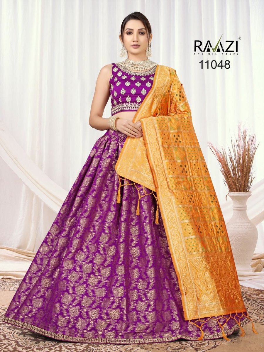 Rama Fashion Raazi Jacquard Lehenga 11045-11058 Series 4