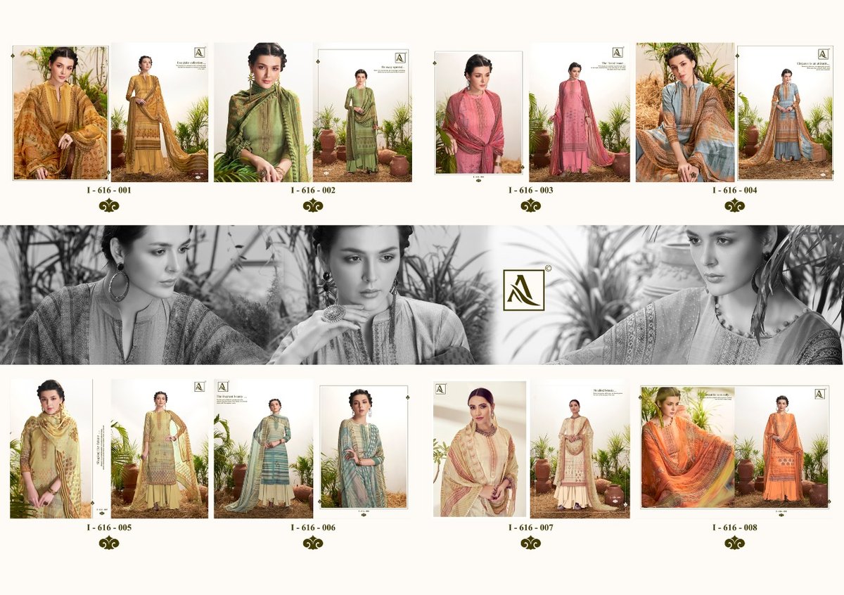 Alok Suits Kiara 616-001-616-008 Series 9