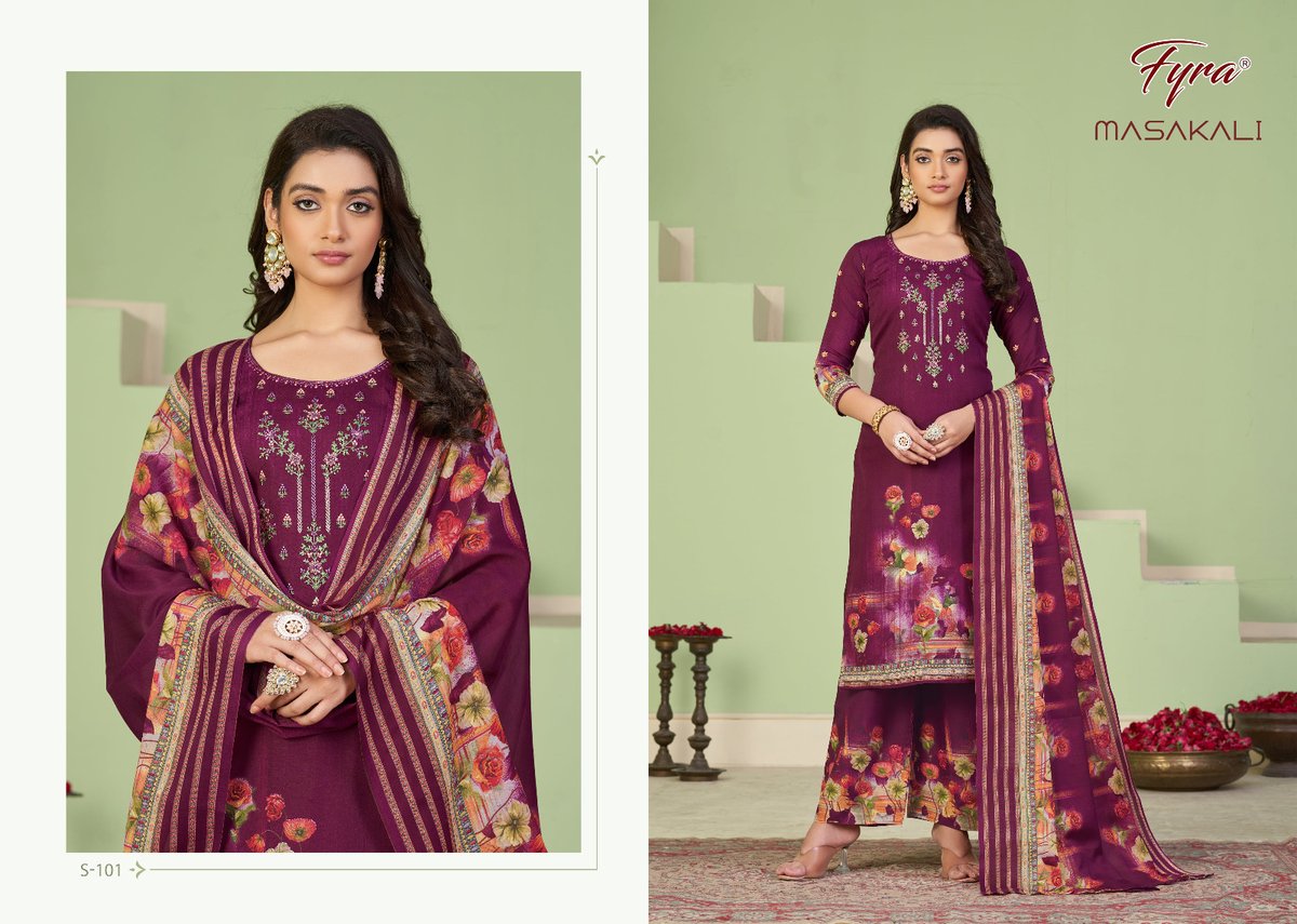 Alok Suit Maskali 101-110 Series 1