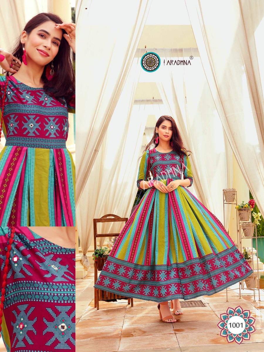 Aradhna Fashion Stripy Vol-1 1001-1012 Series 1