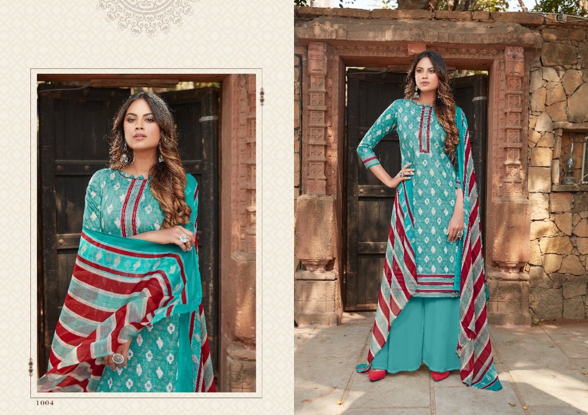 Anita Silk Mills Patola 1001-1008 Series 4