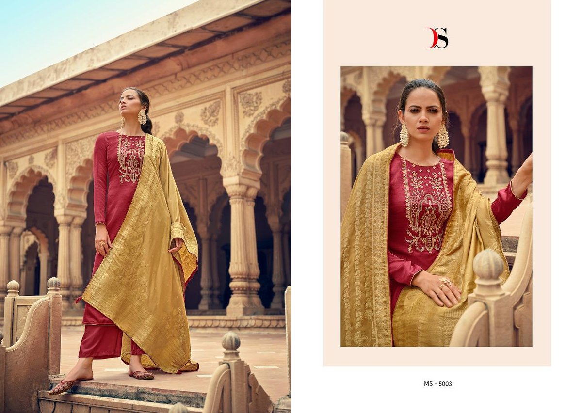Deepsy Suits Monalisa Vol-5 MS-5001 To MS-5006 Series 3