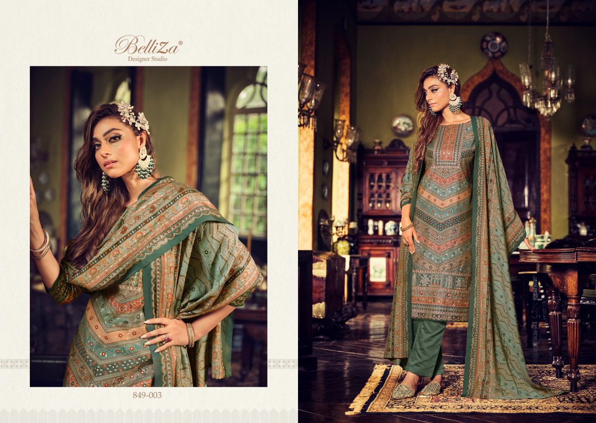 Belliza Designer Sajda 849-001 to 849-008 Series 3