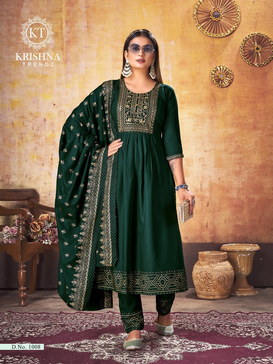 KRISHNA TRENDZ ANKITA VOL-1 1001 TO 1008 8