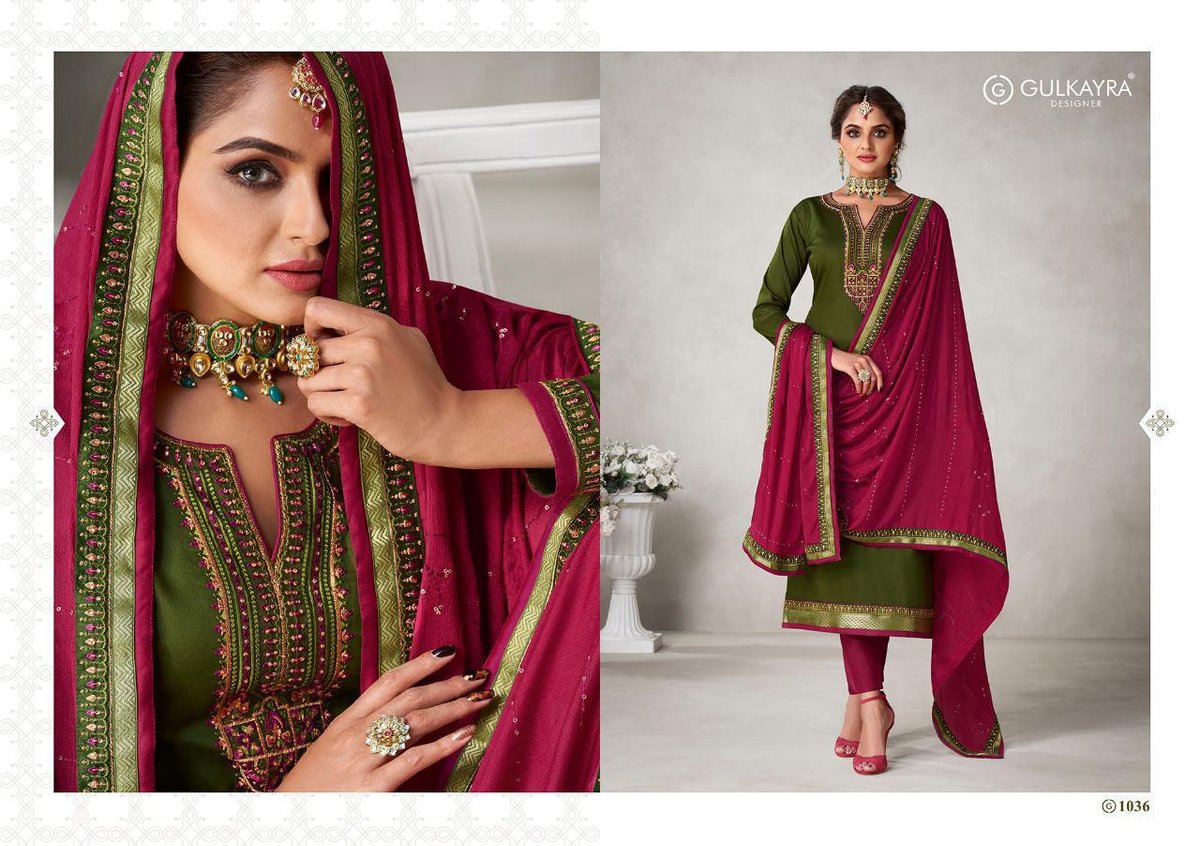 Gulkayra Designer Khanak 1031-1036 Series 6