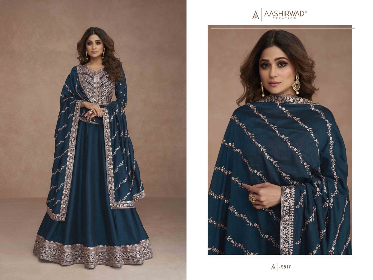 Aashirwad Creation Navya 9517-9521 Series 1