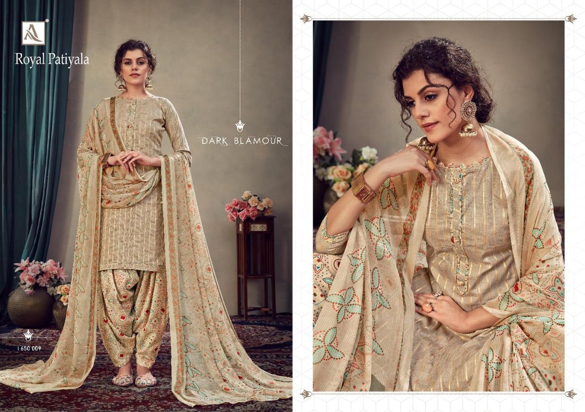 Alok Suit Royal Patiyala 650-001-650-010 Series 9