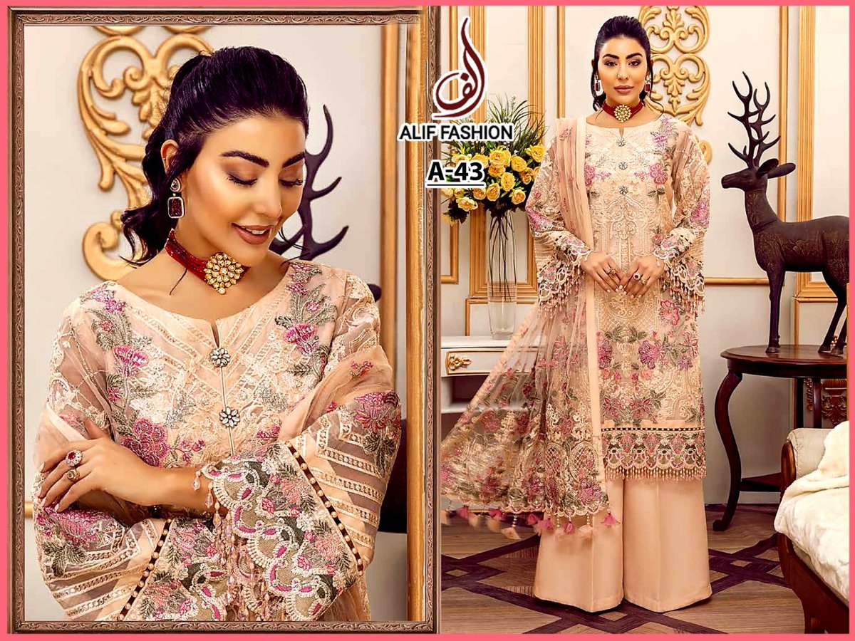 Alif Fashion A-42 to A-43 Design 3