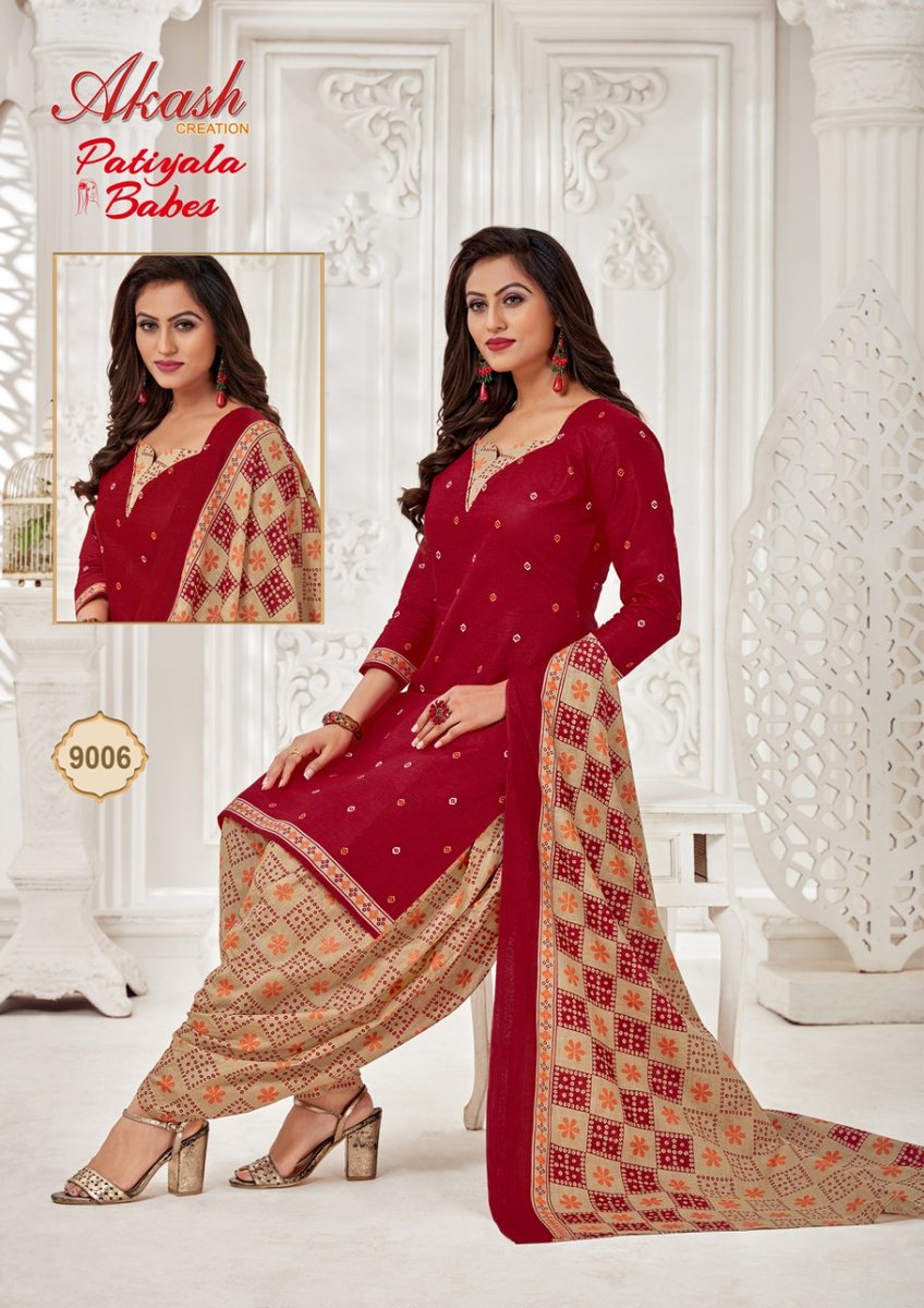 Akash Creation Patiyala Babes Vol-9 9001-9010 Series 6