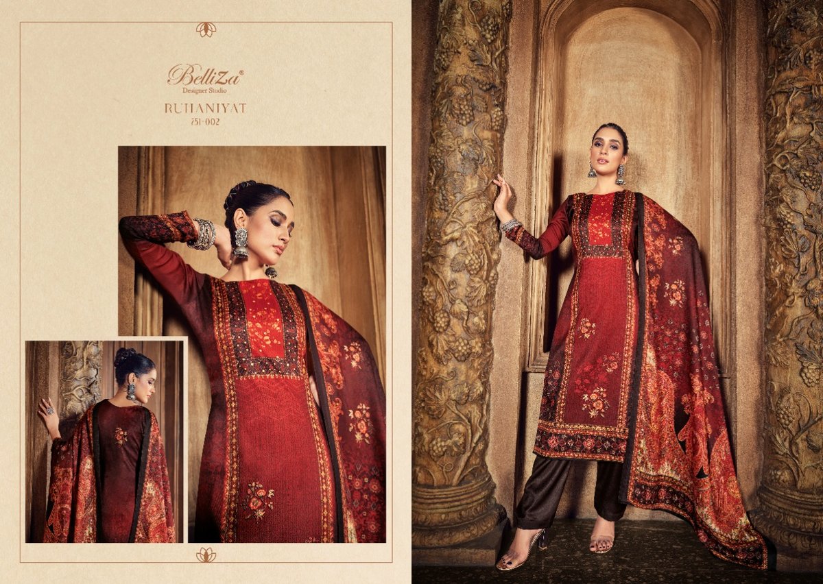 Belliza Designer Ruhaniyat 751-001 to 751-008 Series 2