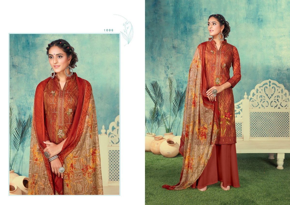 Anita Silk Mills Kaashvi 1001-1008 Series 6