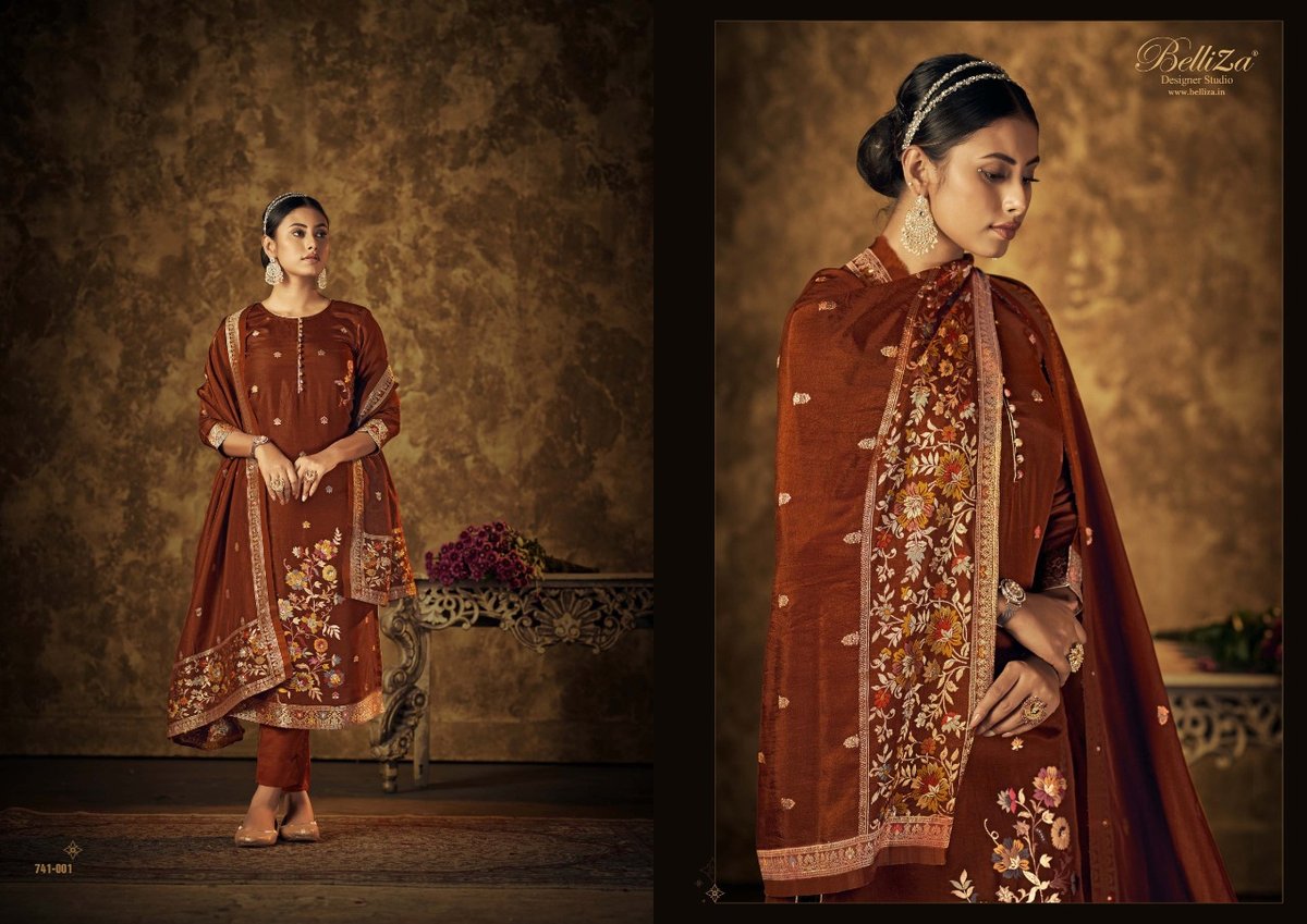 Belliza Designer Saarang 741-001 to 741-006 Series 1