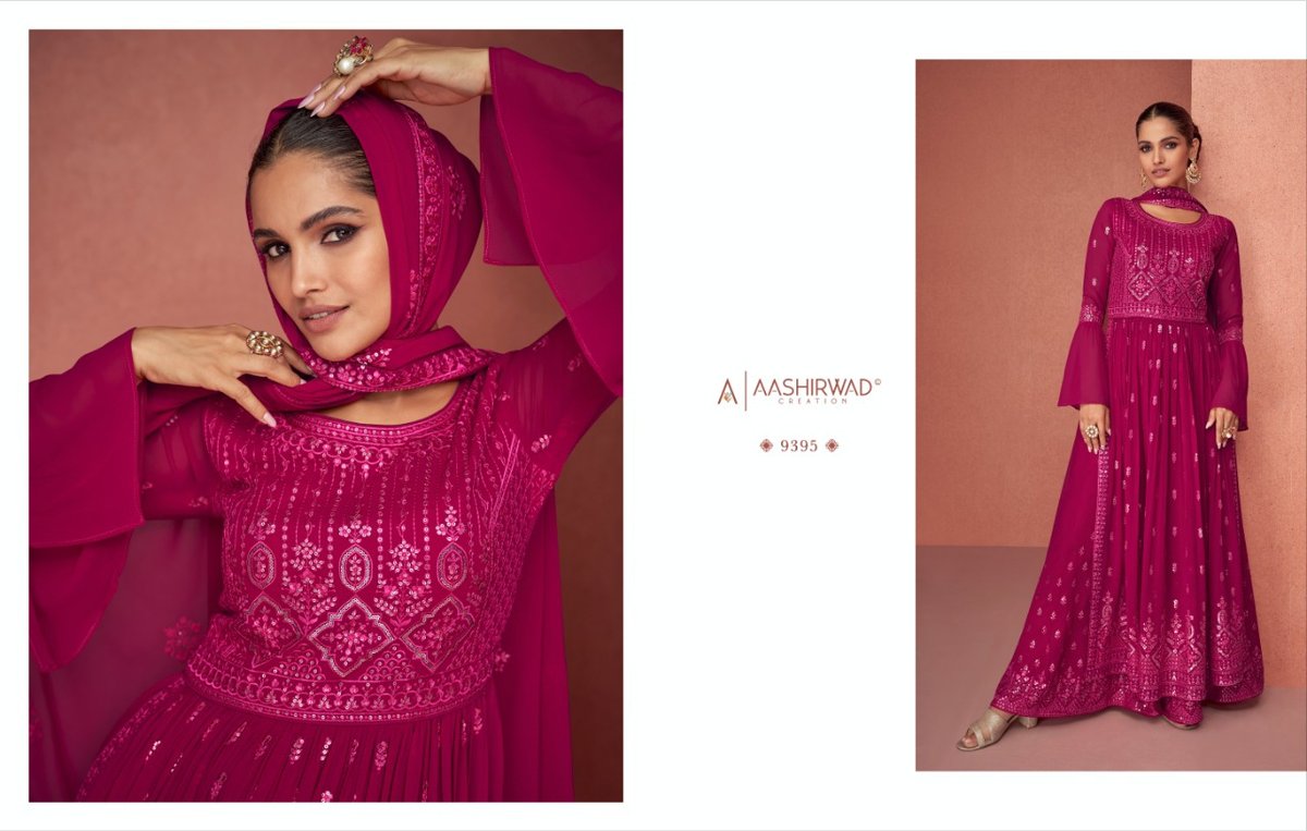 Aashirwad Creation Siyona 9394-9398 Series 2