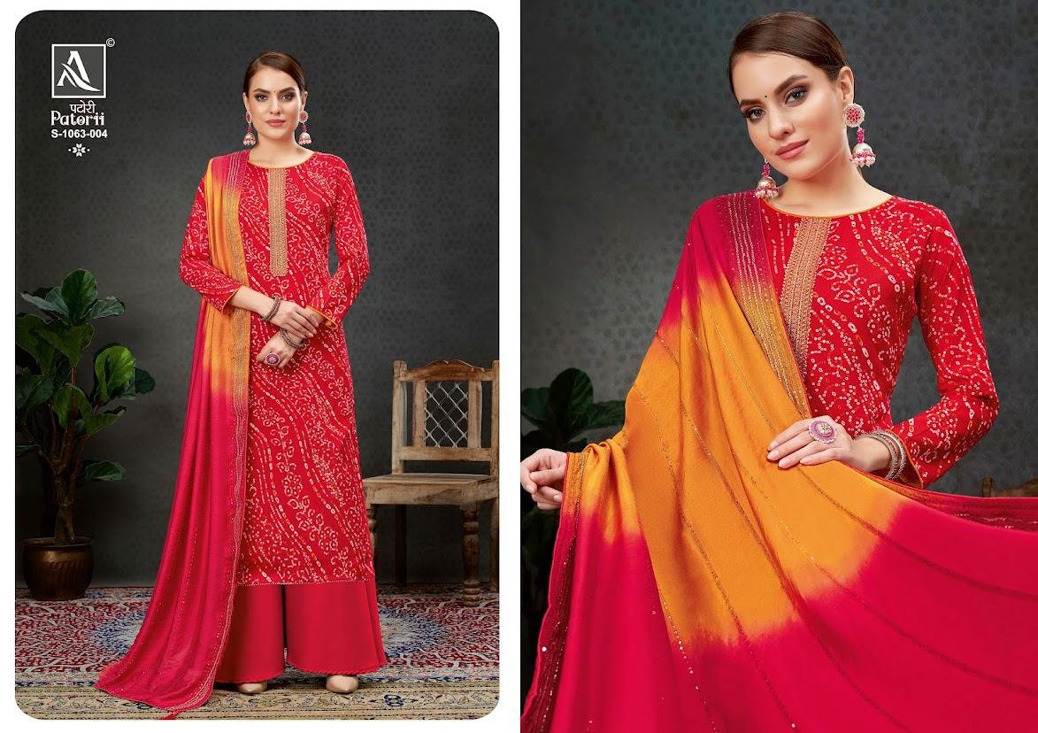 Alok Suit Patorii 1063-001 to 1063-008 Series 4
