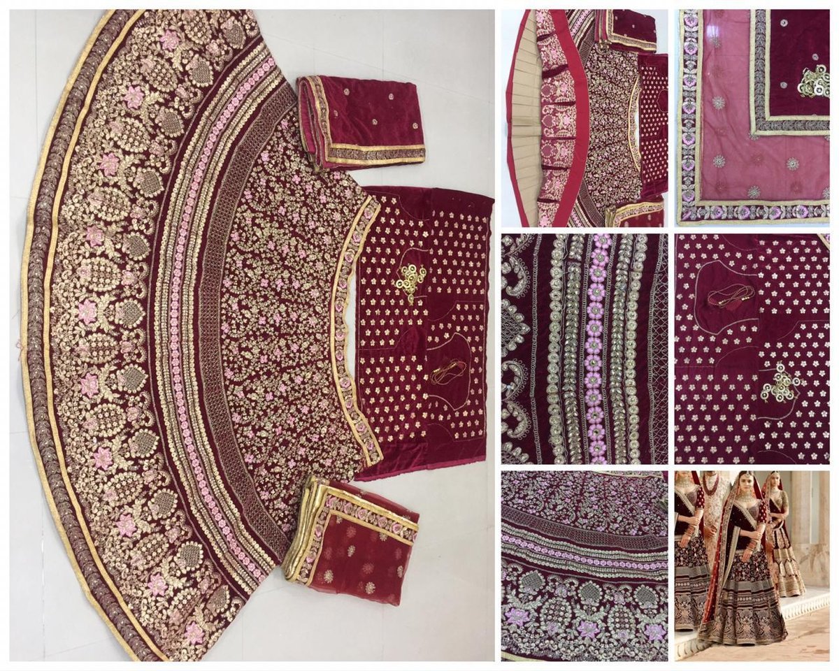 Deepjyothi Creations Bridal Lehenga DJ-126 2