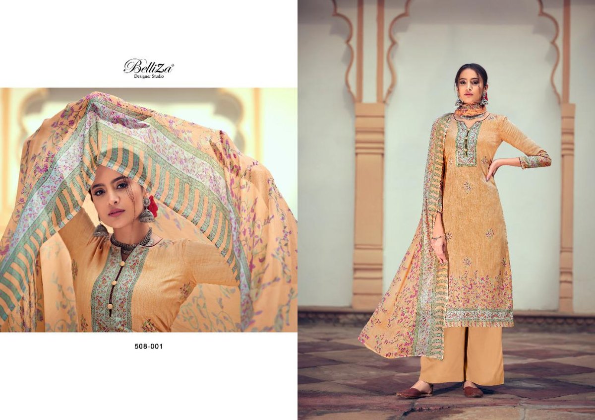 Belliza Designer Swara 508-001 to 508-010 Series 1