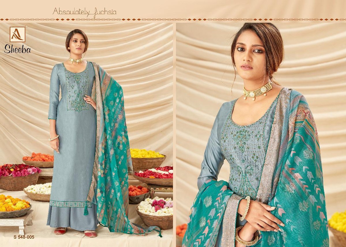 Alok Suits Sheeba 548-001-548-008 Series 5