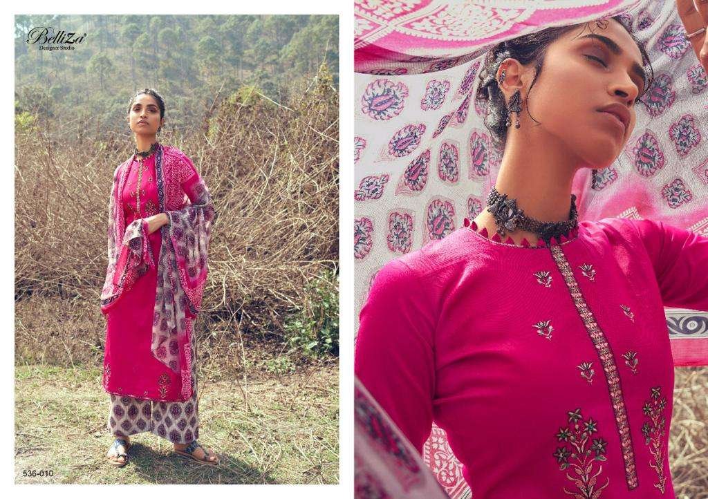 Belliza Designer Nazar-E-Patiyala 536-001-536-010 Series. 10