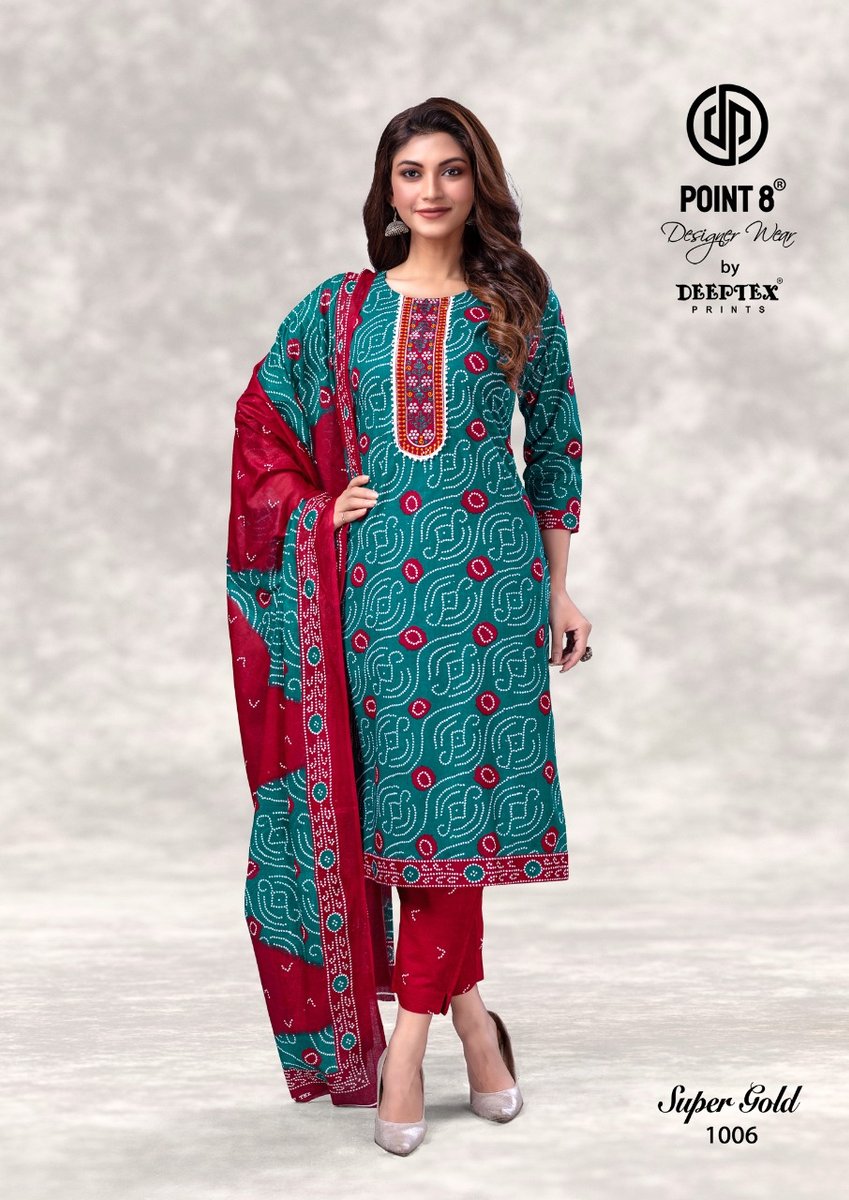 Deeptex Prints Super Gold Vol-1 1001-1010 Series 6