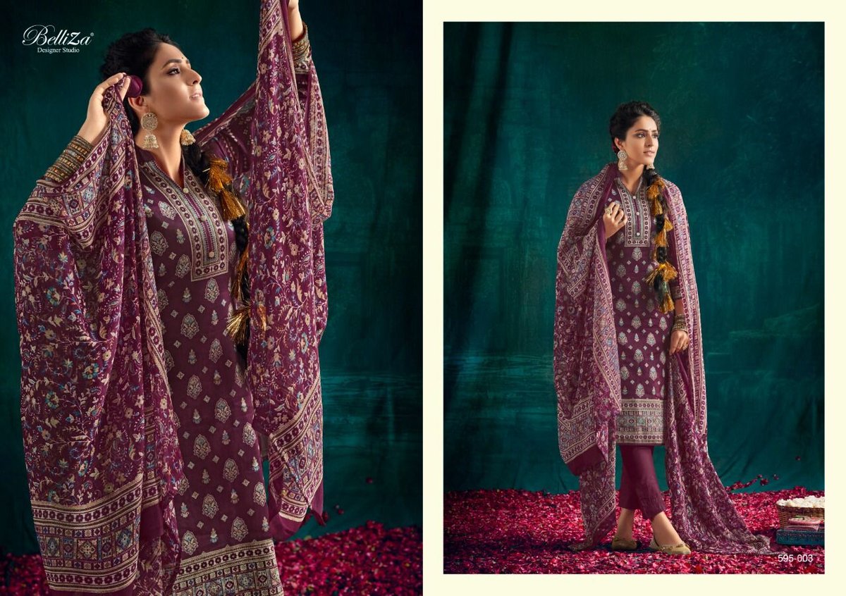 Belliza Designer Neeza 595-001 to 595-010 Series 3