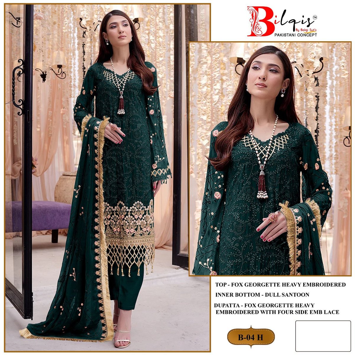 BILQIS B-04-E TO B-04-H 4