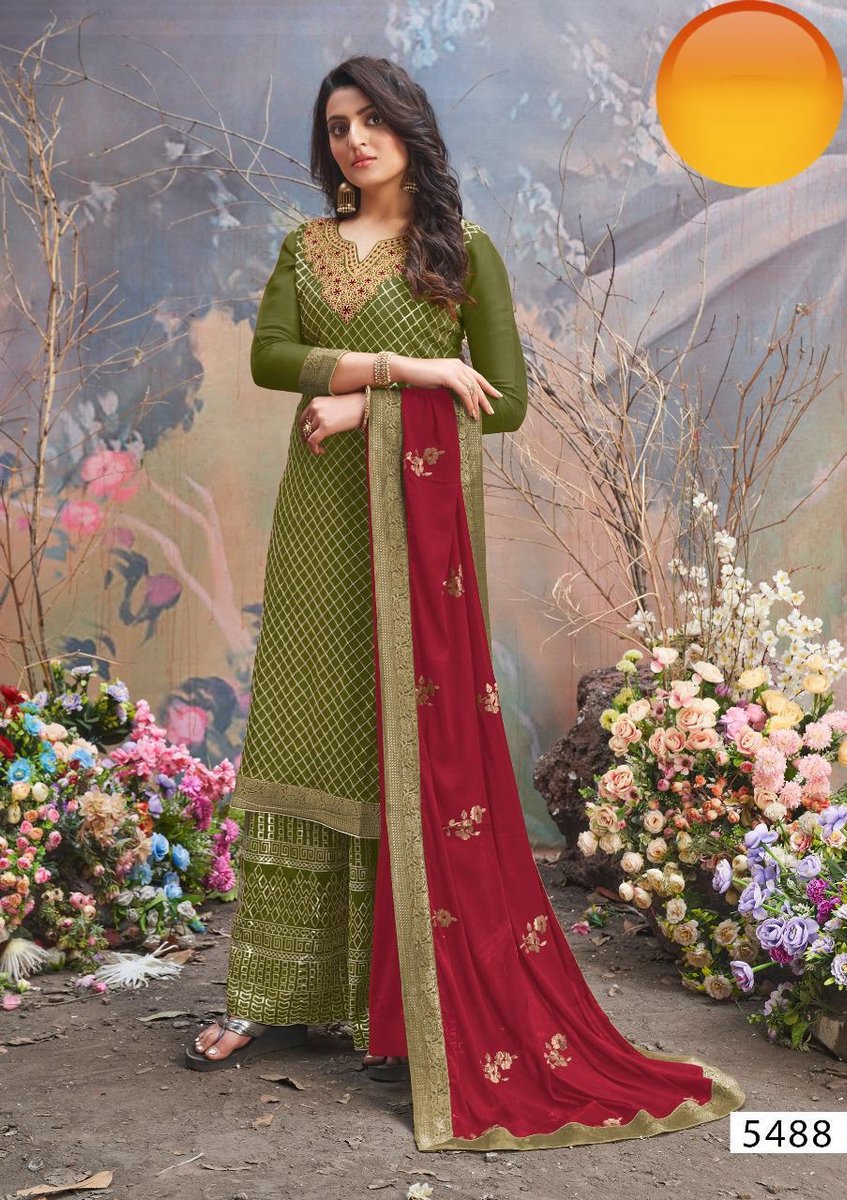 Glossy Muskaan 5488 Colors 3