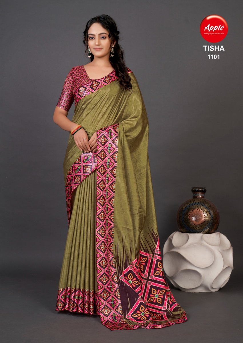 Apple Saree Tisha 1101-1108 Series 1