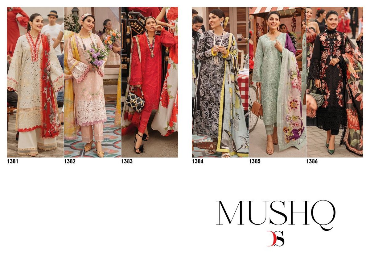 Deepsy Suits Mushq 1381-1386 Series 7