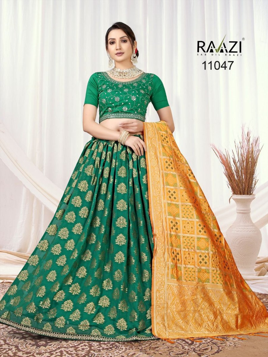 Rama Fashion Raazi Jacquard Lehenga 11045-11058 Series 3