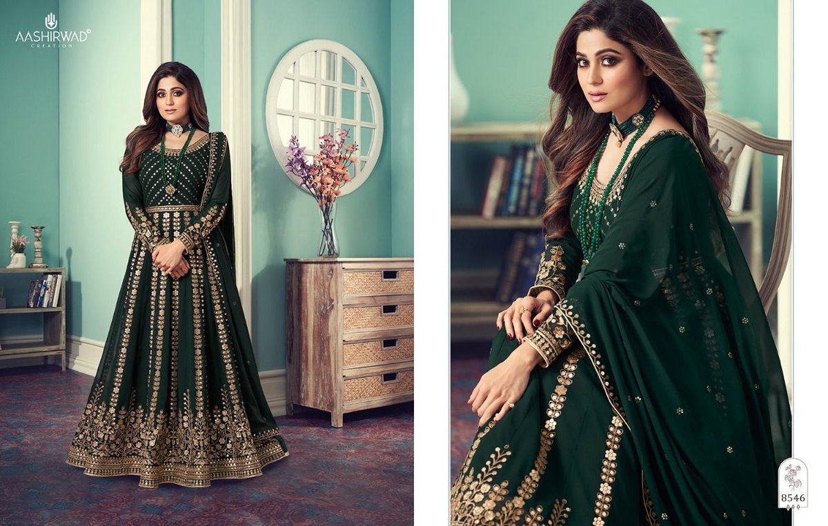 Aashirwad Creation Gulnar 8542-8546 Series 5