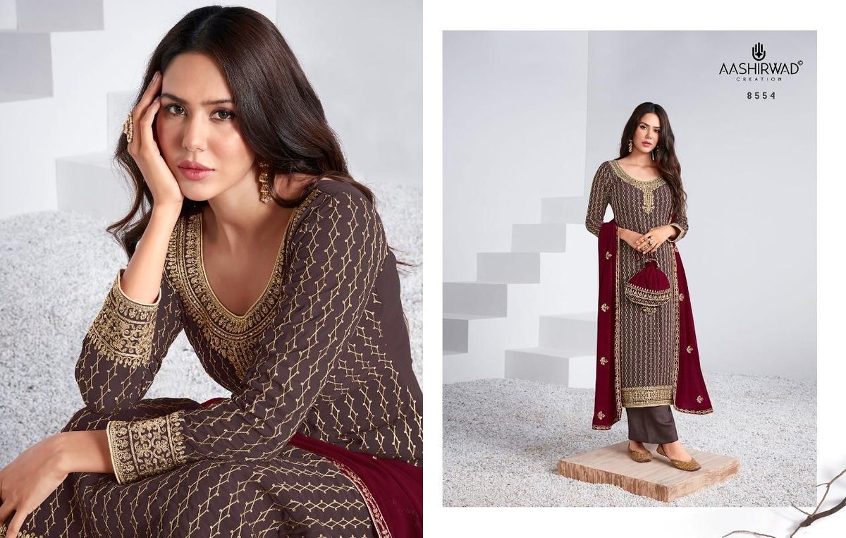 Aashirwad Creation Sayli 8553-8558 Series 2